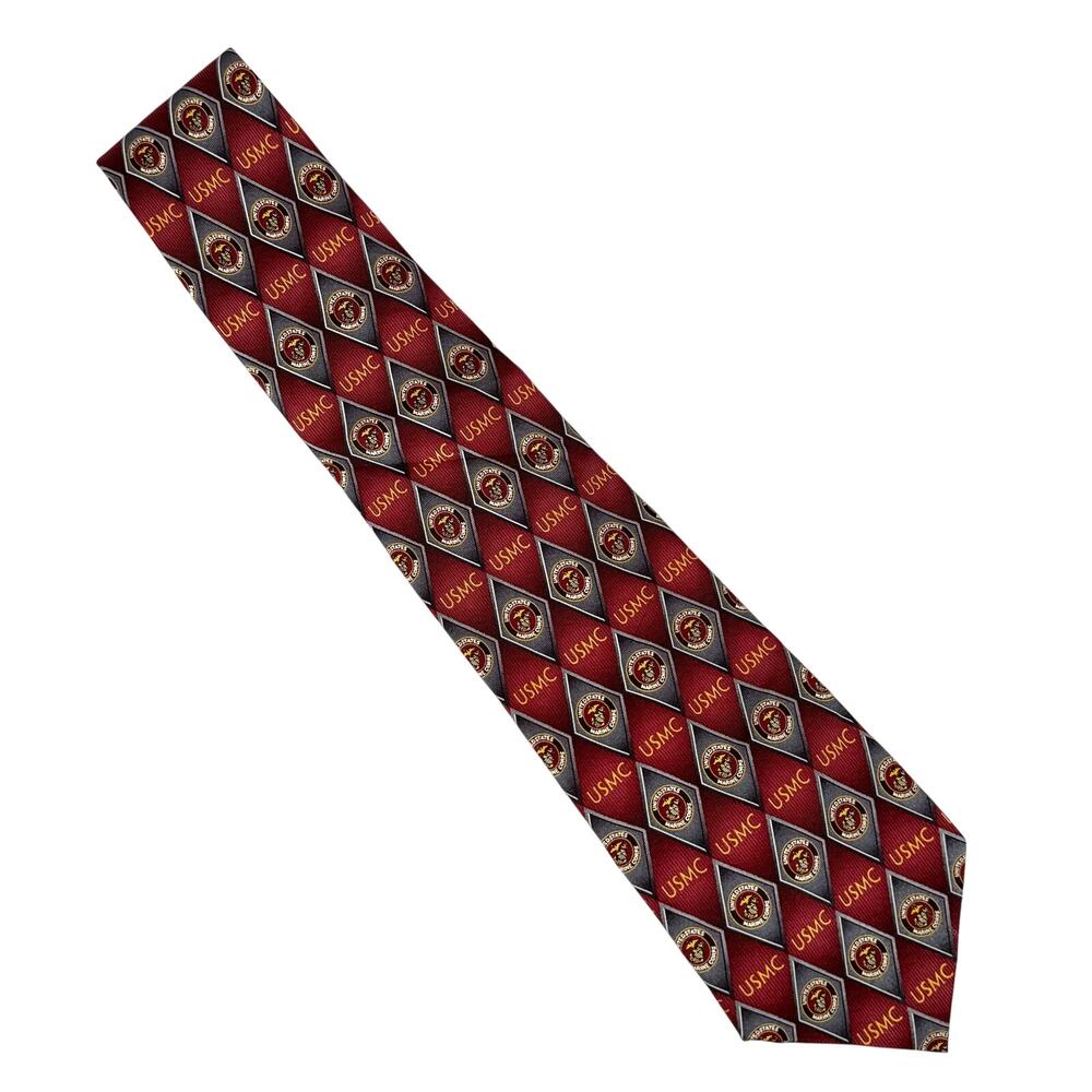 NEW Marine Corp Necktie Eagles Globe Anchor USMC NWT